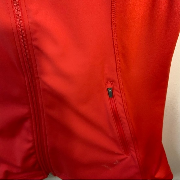 Athleta Ladies Activewear Vest full Front Zip Raspberry Color Medium Gorpcore - Picture 8 of 14